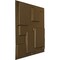 Ekena Millwork 19 5/8in. W x 19 5/8in. H Gomez EnduraWall Decorative 3D Wall Panel Covers 2.67 Sq. Ft. WP20X20GOCCB - alternate 5